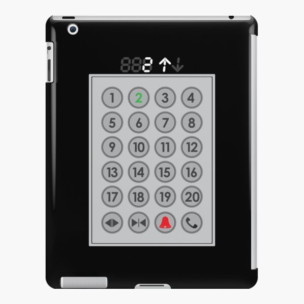 Elevator Mechanic Number Pad iPad Snap Case