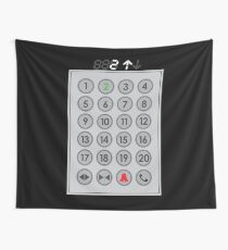 Elevator Mechanic Number Pad Tapestry