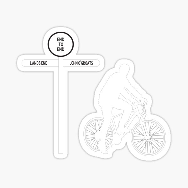 Item preview, Land's End to John O'Groats Cycle Challenge designed and sold by cycleexplorers.