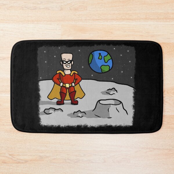 Item preview, Superhero on the Moon designed and sold by delightedtodraw.