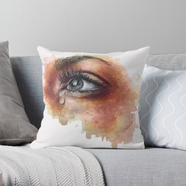 Hoping To See The Sun Throw Pillow
