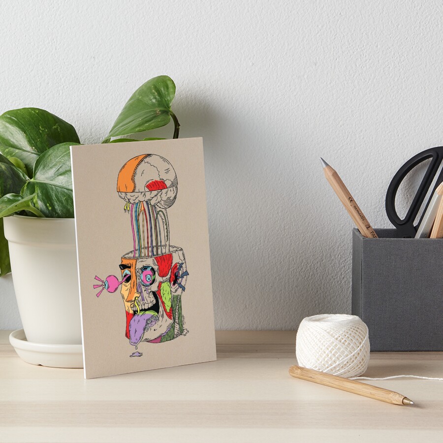 Item preview, Art Board Print designed and sold by alexdaidesigns.