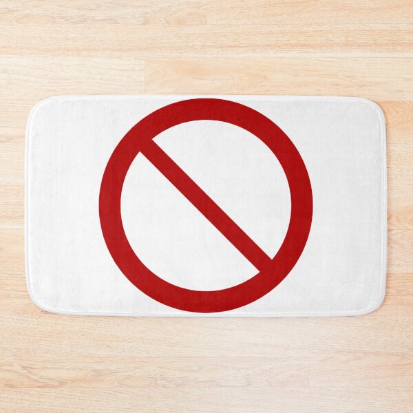 Item preview, Ban Symbol designed and sold by Symbolical.