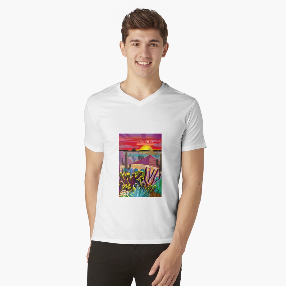 Item preview, V-Neck T-Shirt designed and sold by charker.