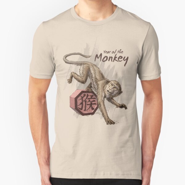 Year of the Monkey Slim Fit T-Shirt