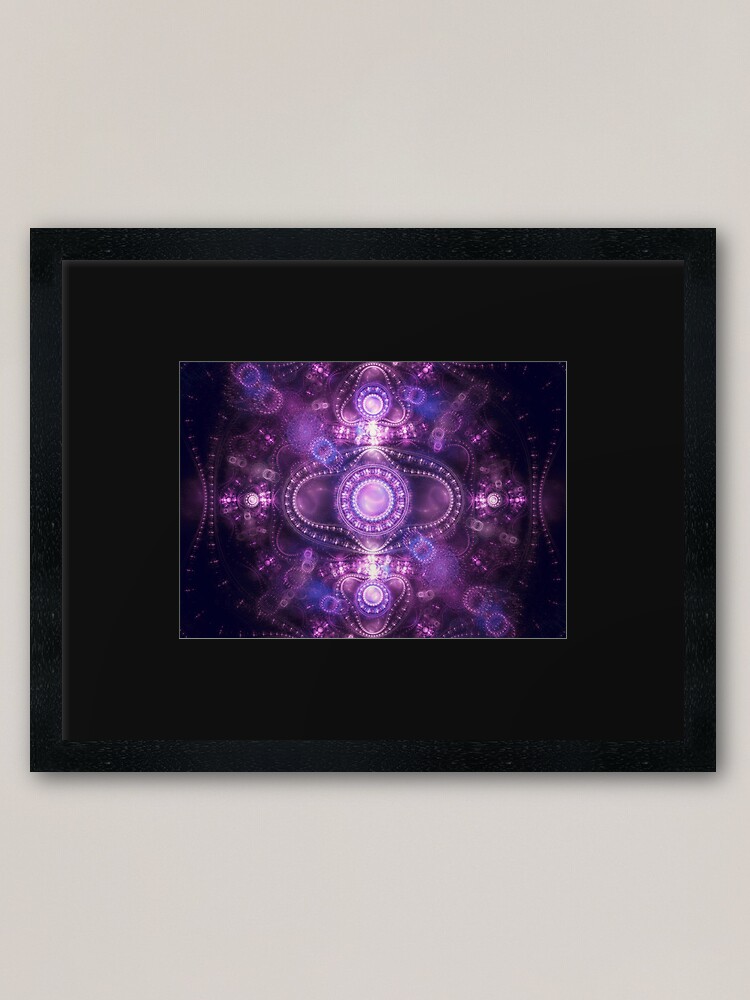 Alternate view of Light Show - Grand Julian Fractal Art Print Framed Art Print