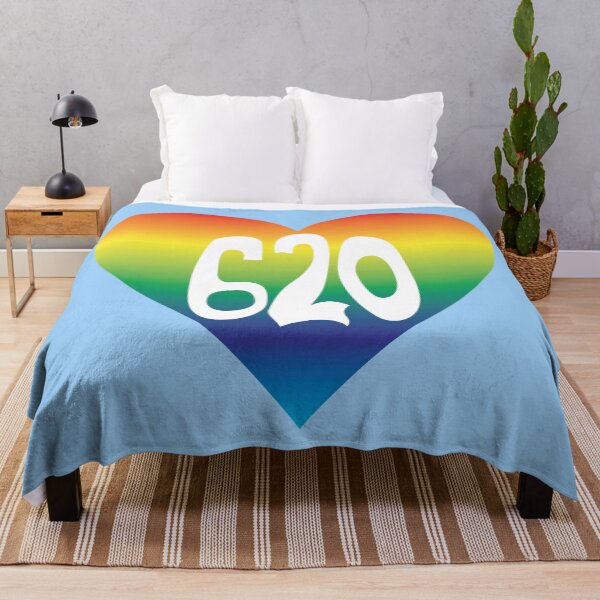 Item preview, Hand Drawn Kansas Pride Rainbow Heart 620 Area Code designed and sold by itsrturn.