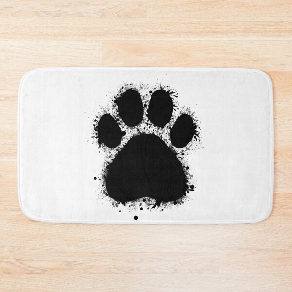 Item preview, Splatter Paint Paw Print designed and sold by BluArt422.
