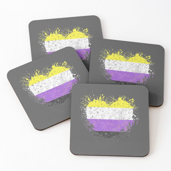 Item preview, Nonbinary Heart Pride designed and sold by BluArt422.