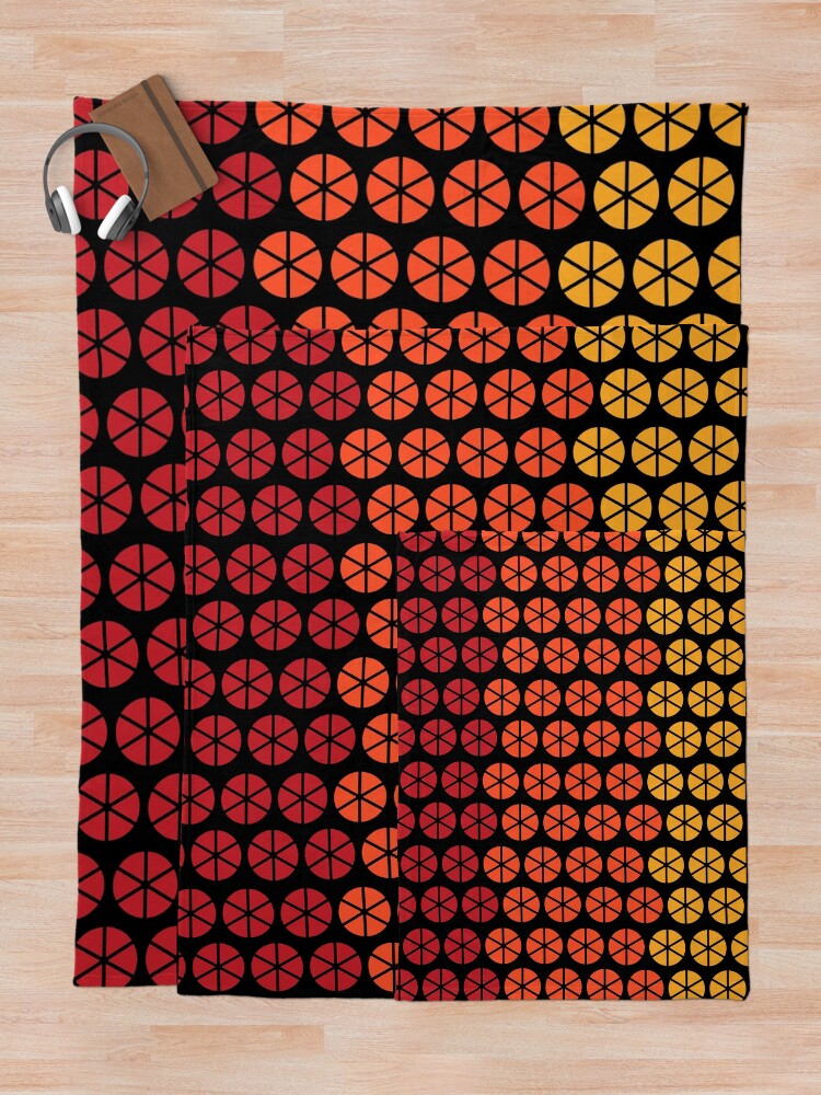 Alternate view of Alex DeLarge Bed Dubet Cover in A Clockwork Orange Throw Blanket