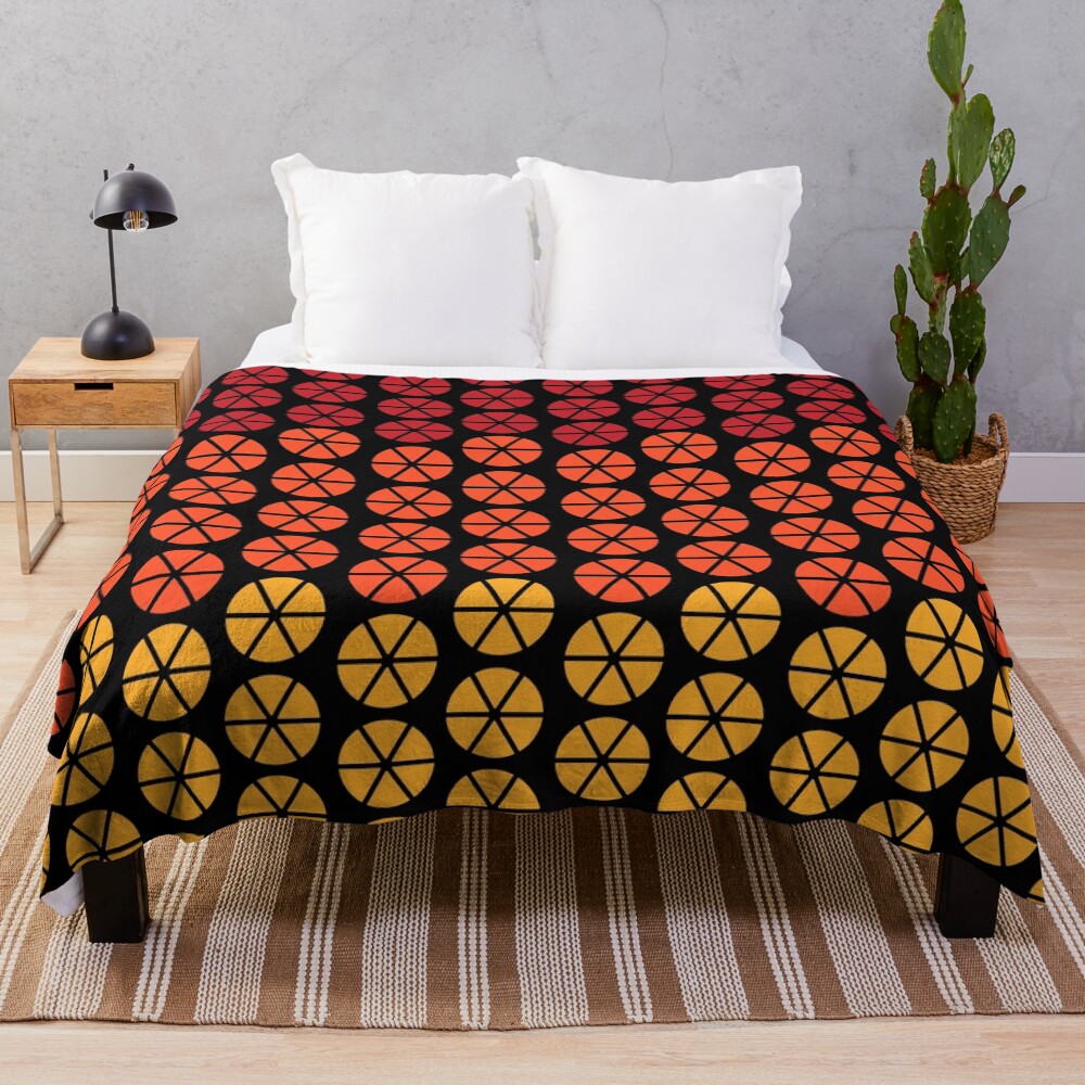 Alex DeLarge Bed Dubet Cover in A Clockwork Orange Throw Blanket