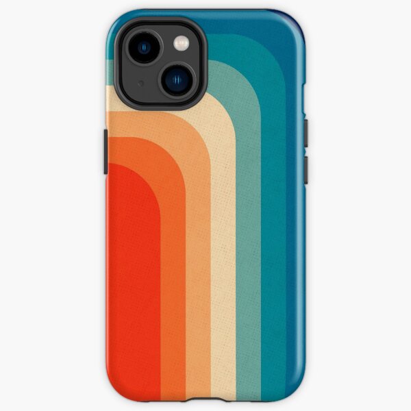 Retro 70s Color Palette III iPhone Tough Case