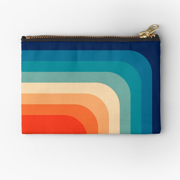 Retro 70s Color Palette III Zipper Pouch