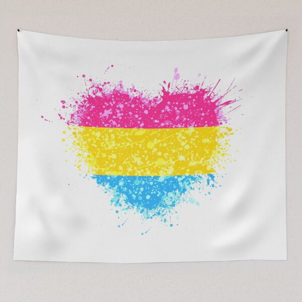 Item preview, Pansexual Heart Pride designed and sold by BluArt422.