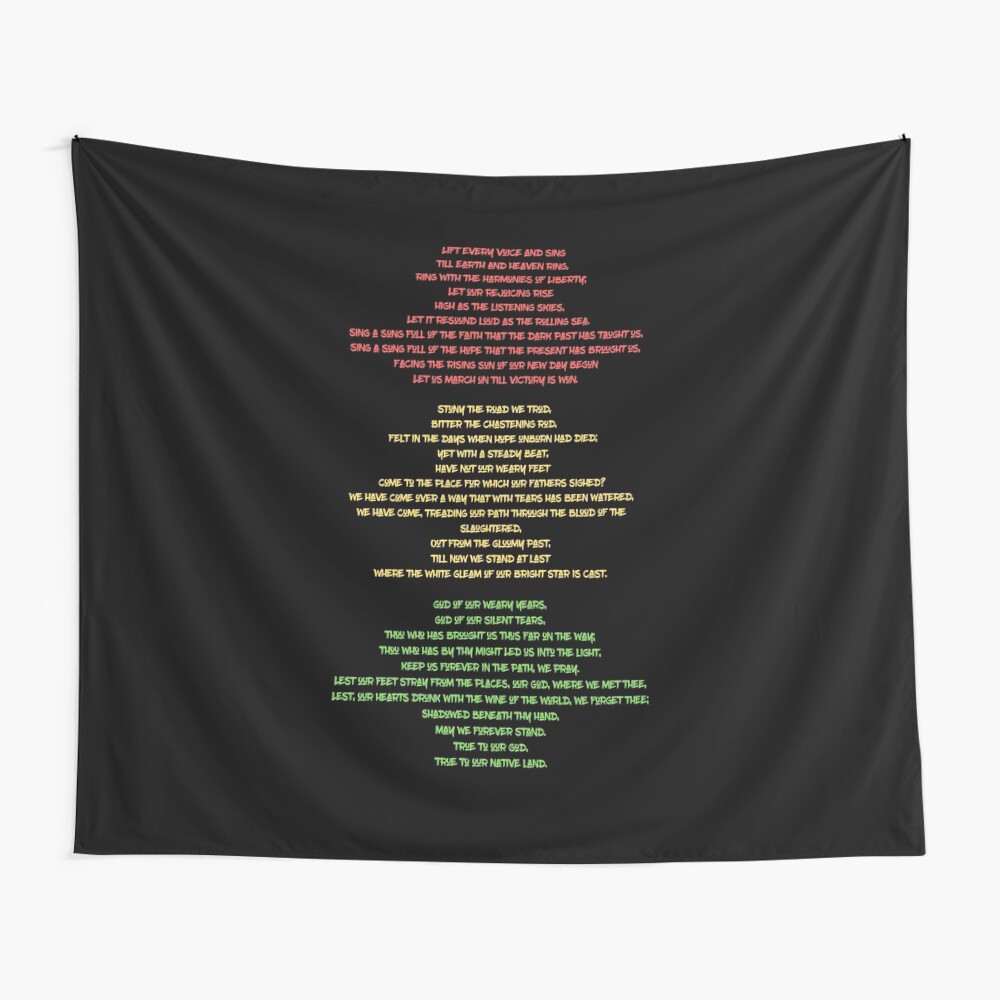 Lift Every Voice Wall Tapestry