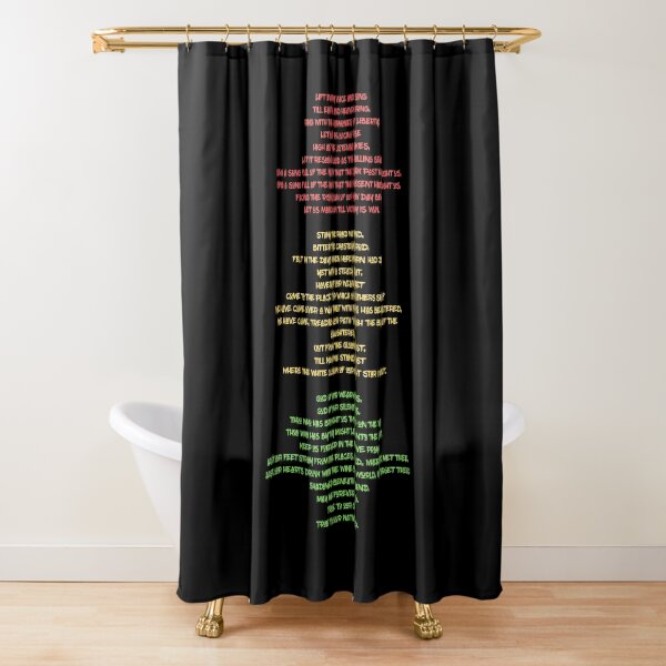 Lift Every Voice Shower Curtain