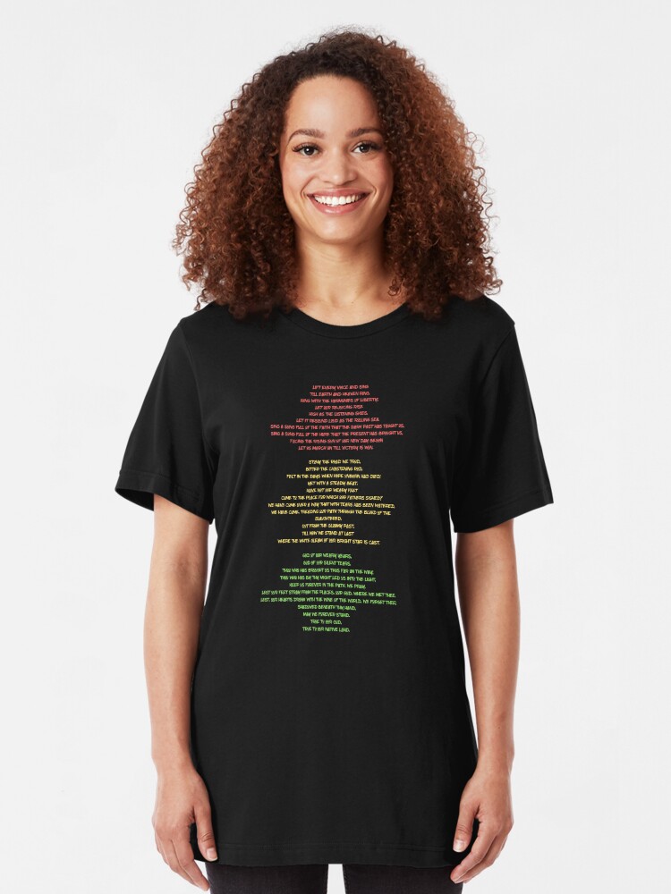 Alternate view of Lift Every Voice Slim Fit T-Shirt