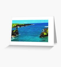 Blacksand Beach Greeting Card