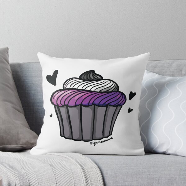 Item preview, Asexual Pride Cupcake designed and sold by squellosunshine.