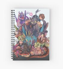 How to train your dragon Spiral Notebook