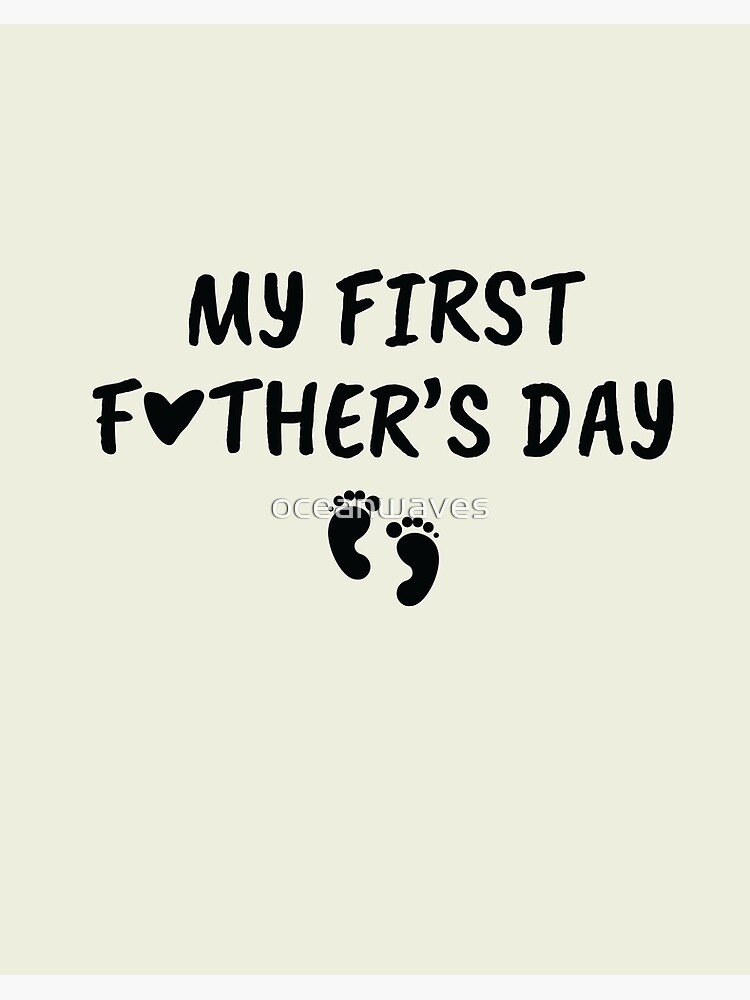 my 1st father's day