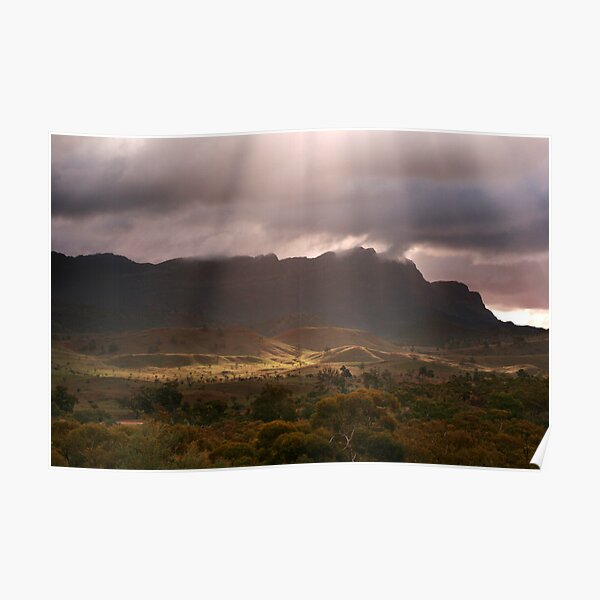 Elder Range, Flinders Ranges Poster