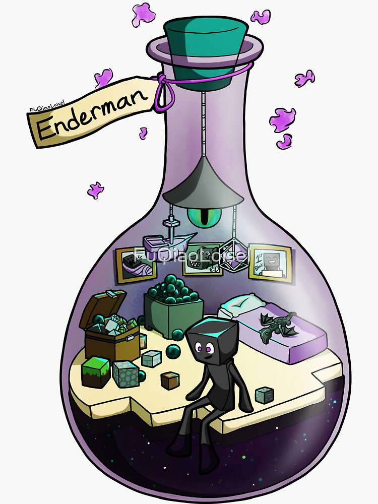 Cute Endermite Stickerpack Art Print for Sale by Vanthaera