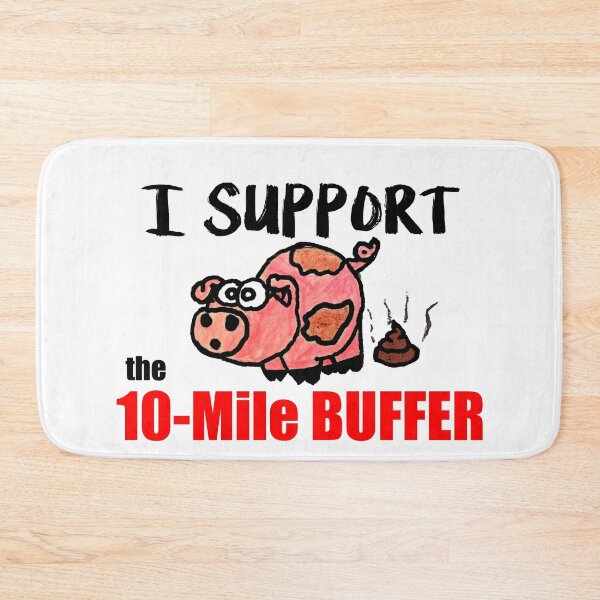 Item preview, Activist Pig Farm Buffer Zone designed and sold by RiffXS.