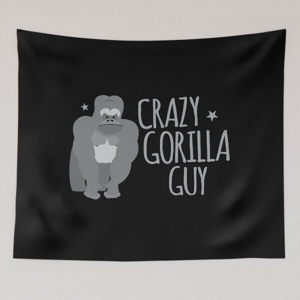Item preview, Crazy gorilla guy designed and sold by jazzydevil.