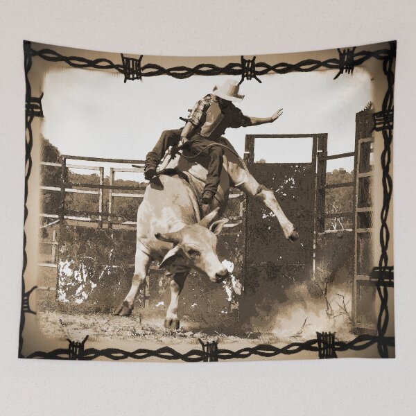 Item preview, BULL RIDER, RODEO QUOTES, ROUGH STOCK RIDERS designed and sold by Barbara Jean Photo Art And Design.
