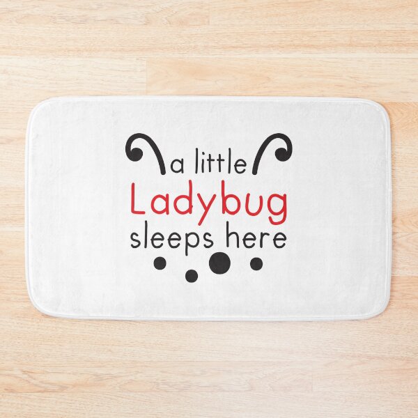Item preview, a little ladybug sleeps here designed and sold by jazzydevil.