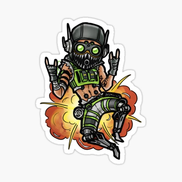 Octane Apex Stickers Redbubble