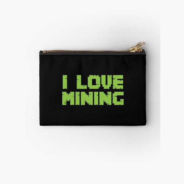 Item preview, I love mining in green designed and sold by jazzydevil.