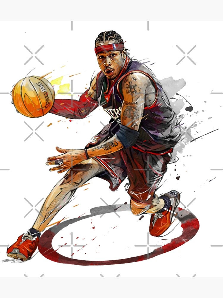 Allen Iverson Wallpaper  Art Print for Sale by javasreiki24