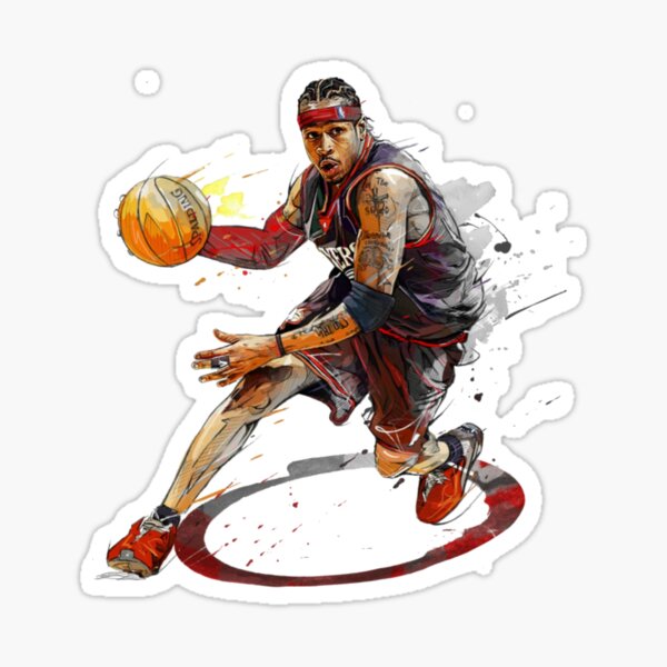 allen iverson pintura