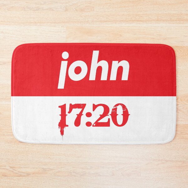 Item preview, John 17:20 Quote The Bible Who Will Believe In Me Through Their Word designed and sold by ProjectX23.