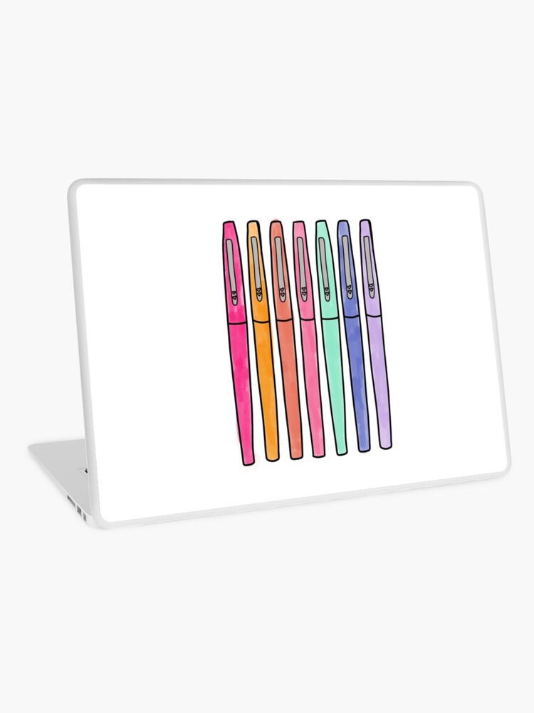 Flair Pens - A Girl's Best-friend Sticker for Sale by Allie Tucker