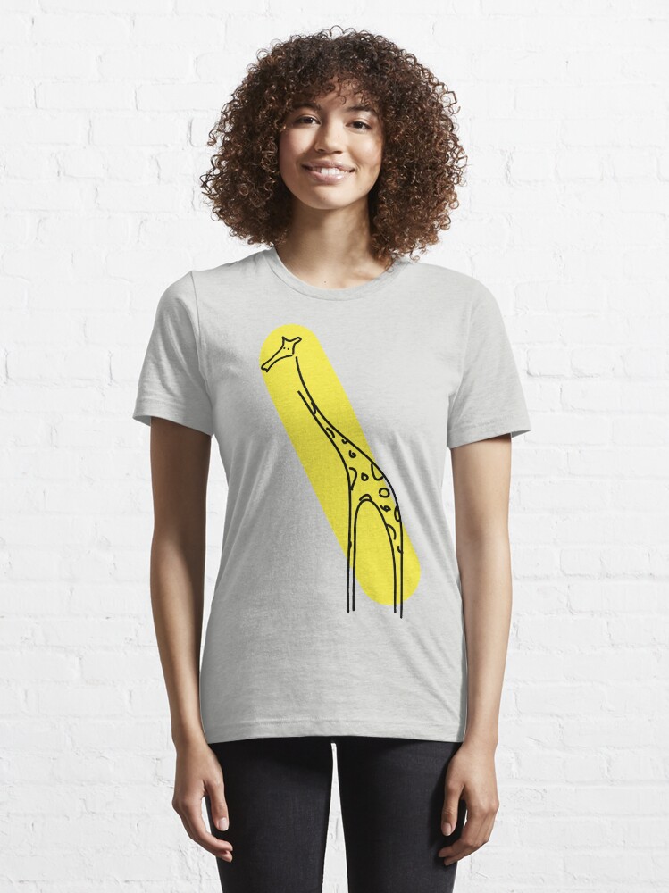 Alternate view of giraffe Essential T-Shirt