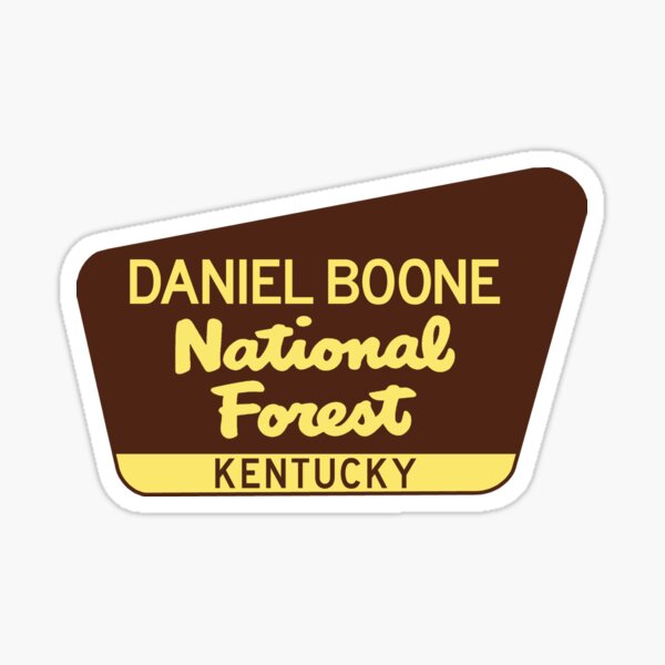 Daniel Boone National Forest Kentucky Sticker