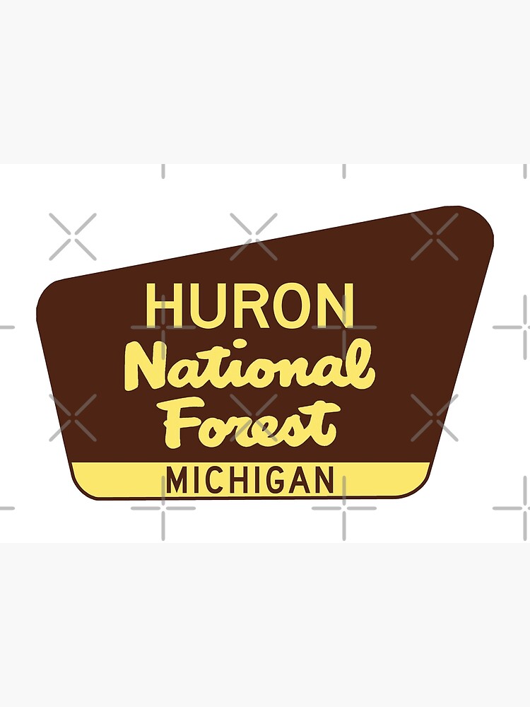 "Huron National Forest Michigan Manistee" Poster for Sale by