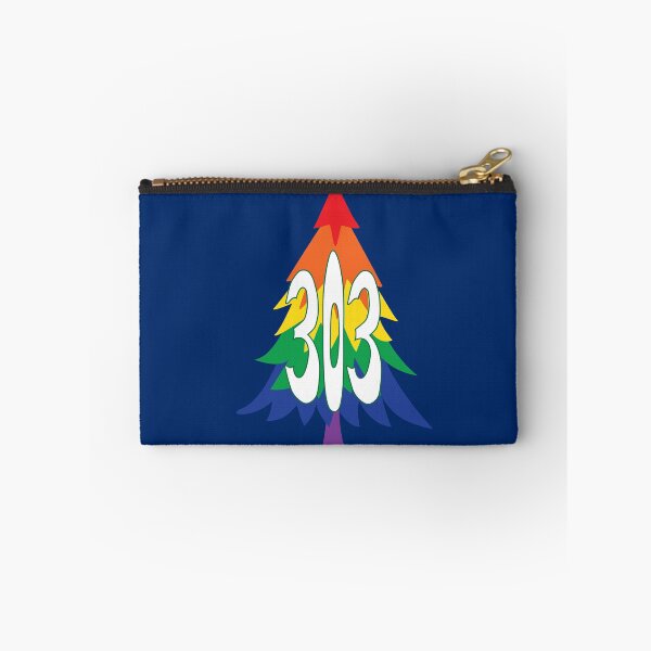 Item preview, Hand Drawn Colorado Pride Tree 303 Area Code designed and sold by itsrturn.
