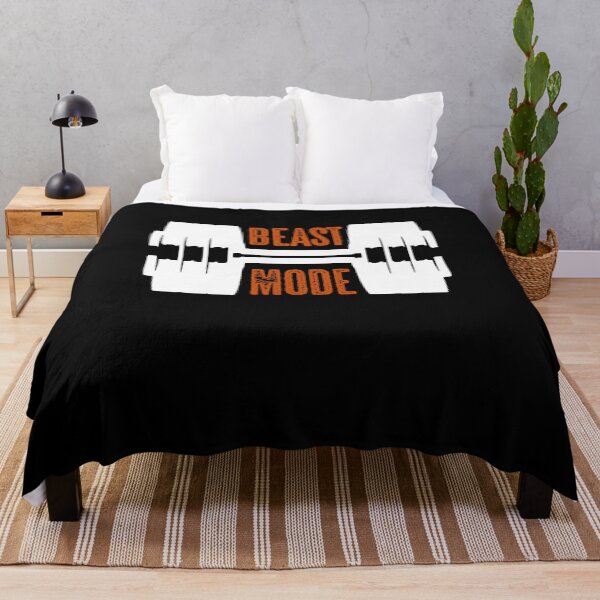 Item preview, Unleash The Beast Mode in Barbells Gym T shirt designed and sold by Urbane Designs.