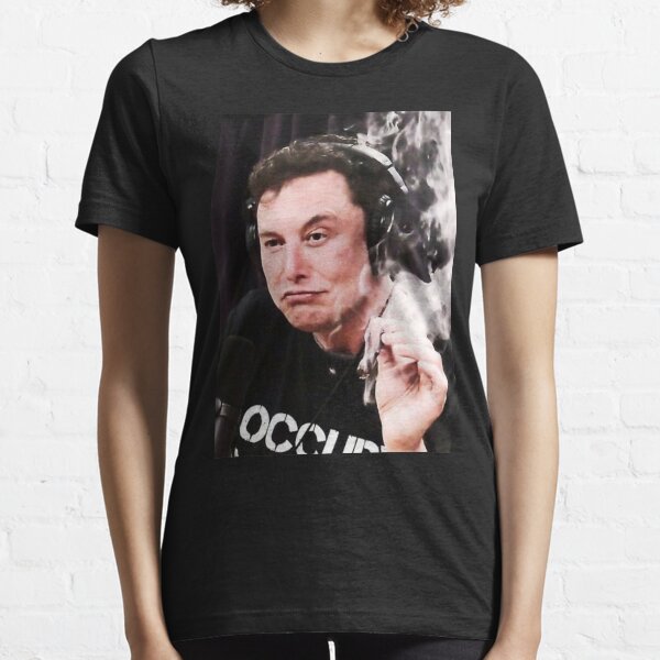 Elon Musk Smoking Essential T-Shirt