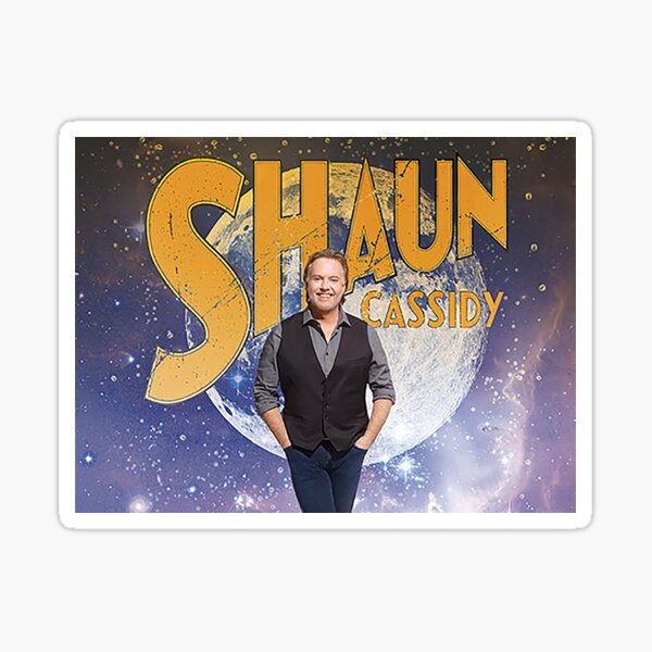 Shaun Cassidy tour 2019 sir1 Sticker