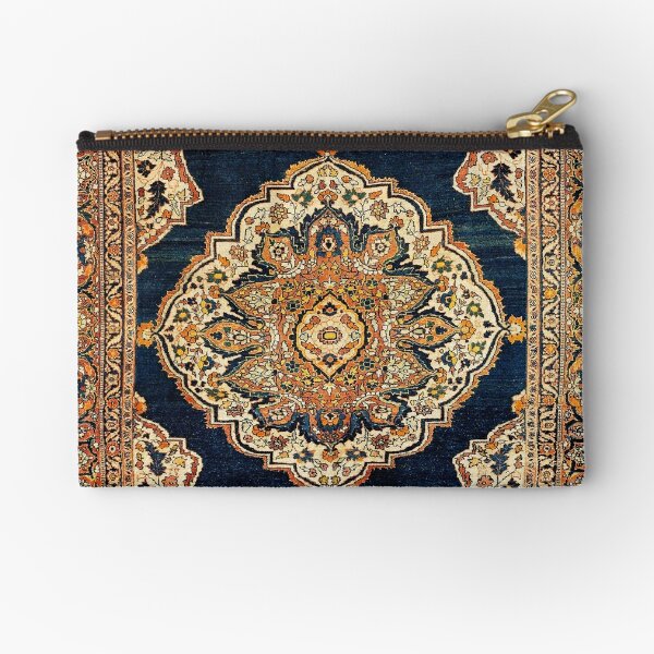 Lost In Vinatge Inspiration Baroque Floral Tapestry Clutch Purse