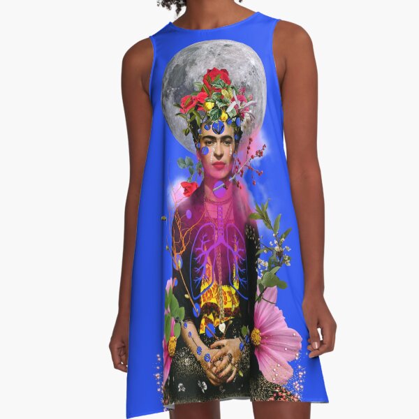 I drank to drown my sorrows, but the damned things learned how to swim. A-Line Dress