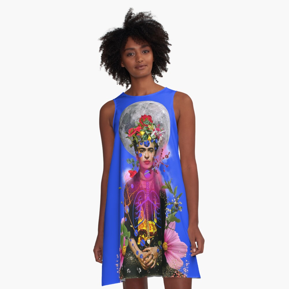 I drank to drown my sorrows, but the damned things learned how to swim. A-Line Dress