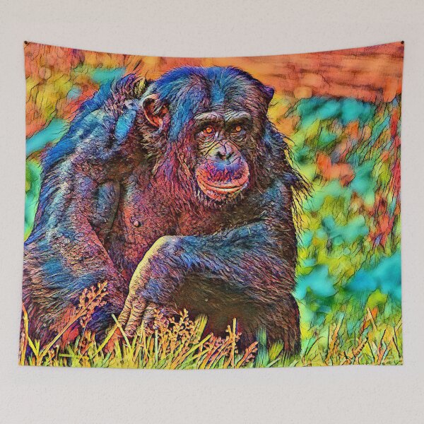 Item preview, AnimalColor Chimpanzee 002 designed and sold by JAMFoto.