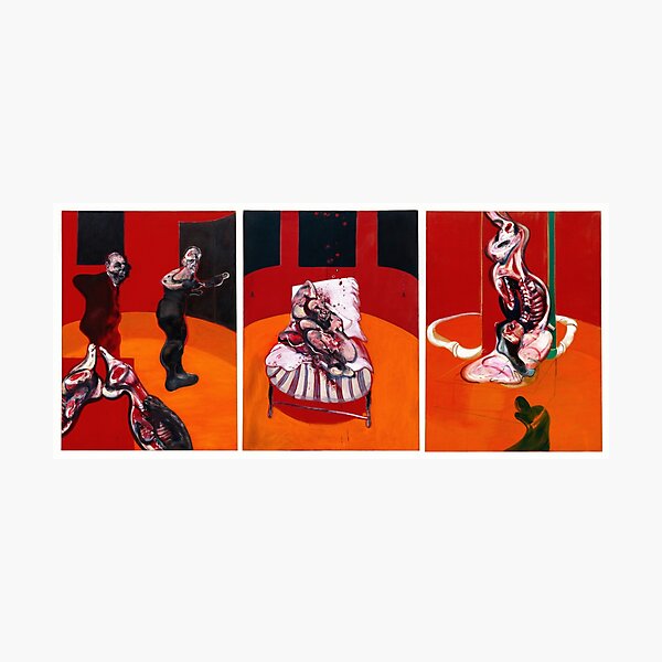Item preview, Francis Bacon - Three Studies For A Crucifixion designed and sold by JeromeArt.