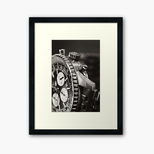 Chronographe Impression encadrée